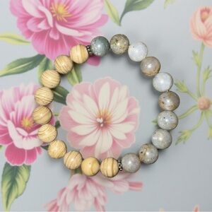 10mm Opal with Golden Mica